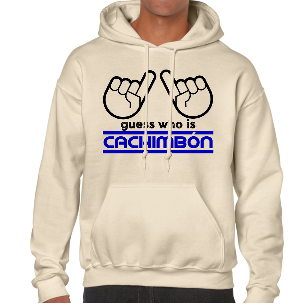 Guess who is Cachimbon Unisex Pullover Hoodie