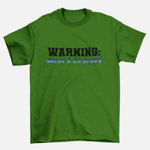 Warning Salvi a la vista Unisex T-shirt